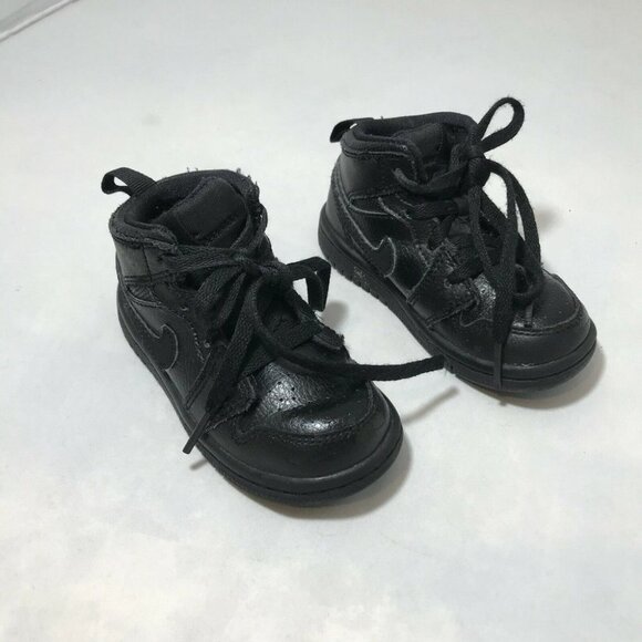 Nike Other - Nike Air Jordan Sneakers Retro Running Walking 640735-030 Black Shoes 6C 12 cms